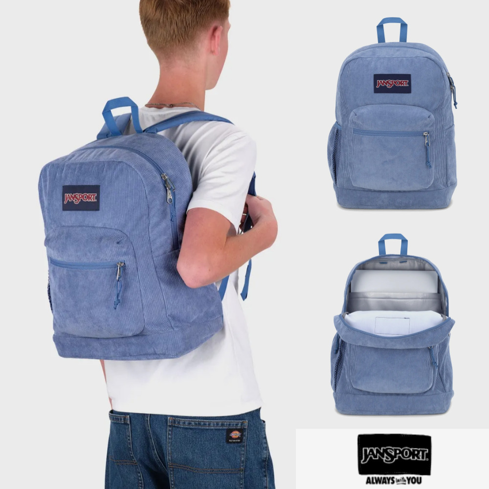 ★jansport★ Crosstown Plus Remix Corduroy ELEMENTAL BLUE JS