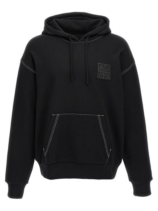 パーカー・フーディ GIVENCHY Men Hoodies BMJ0LA3YPQ004 Black