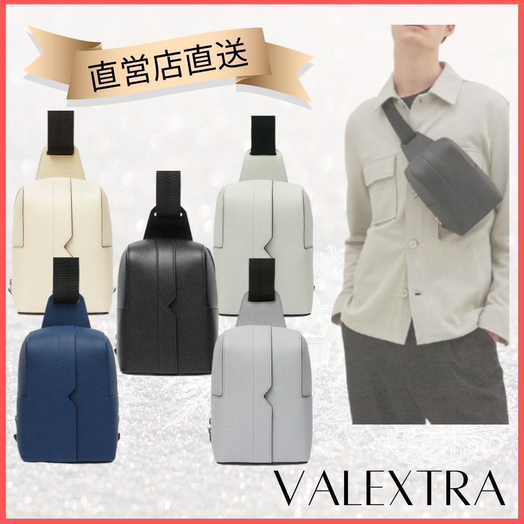 ☆Valextra ミニ V ライン ワンショルダー バックパック