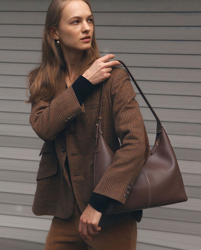 DE MERIEL】 Veneta Hobo Bag Medium 3色 ☆送料込☆ (DE MERIEL
