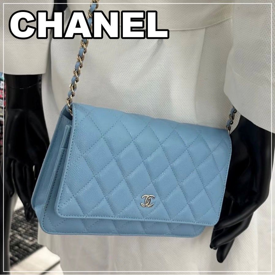 CHANEL《クラシック♪》チェーンウォレット LU