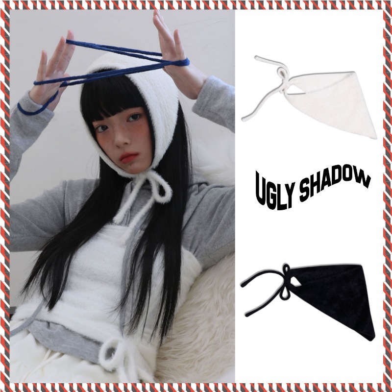 【UGLY SHADOW】24fw ANGORA HAIR SCARF