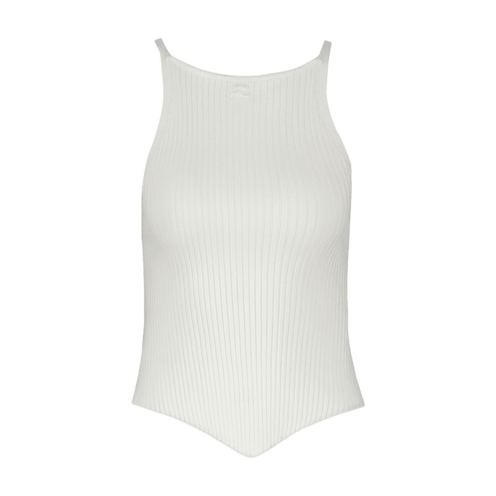 その他 Signature Top - Courreges - Cotton - White