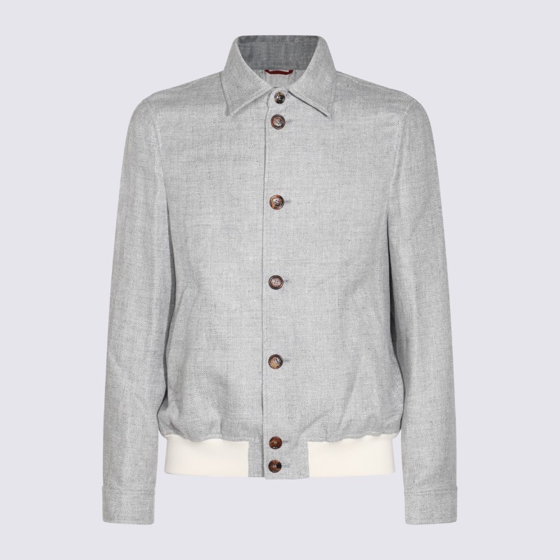 ブルゾン BRUNELLO CUCINELLI Brunello Cucinelli Jackets Grey