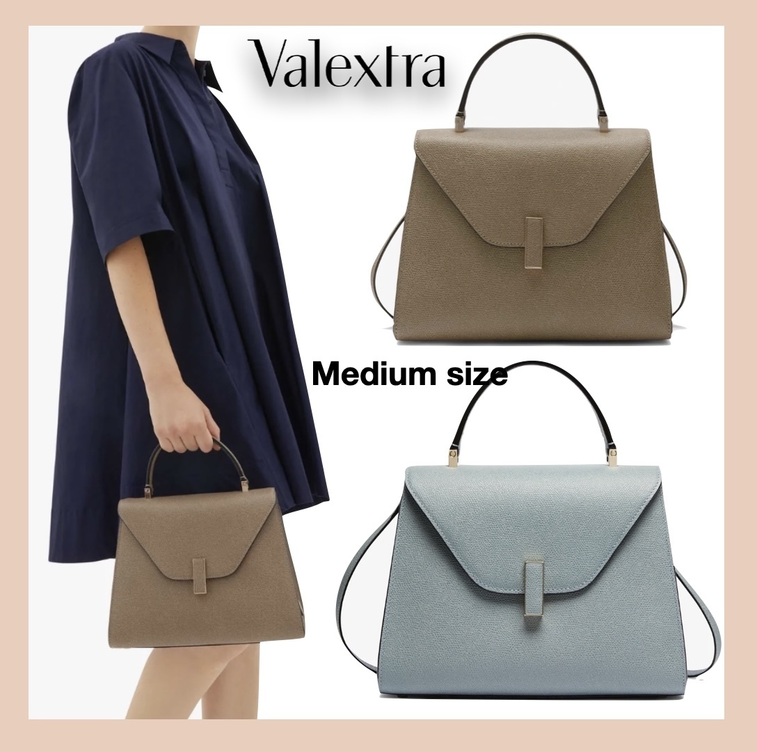 SALE特価★Valextra イジィデ ミディアム 定番人気♪