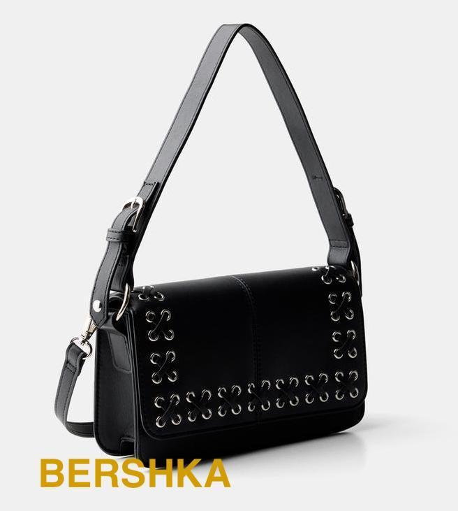 ☆ドイツ発*BERSHKA*新作*レースアップトリム2WAYバッグ☆