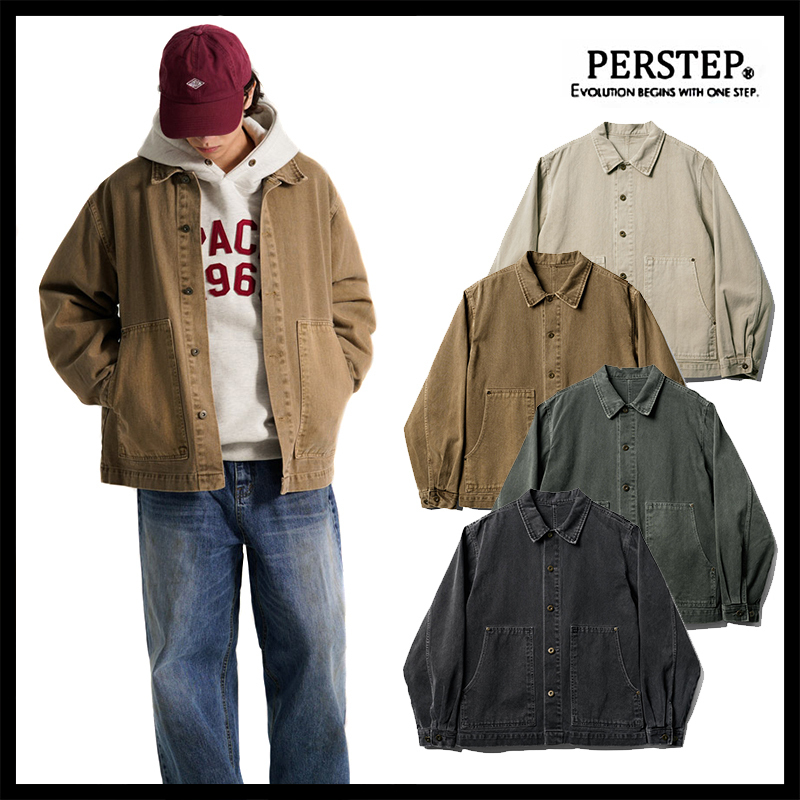 [PERSTEP]★24FW★韓国人気★DEFT DYEING JACKET PERSTEP]☆24FW☆韓国人気☆DEFT DYEING JACKET (perstep