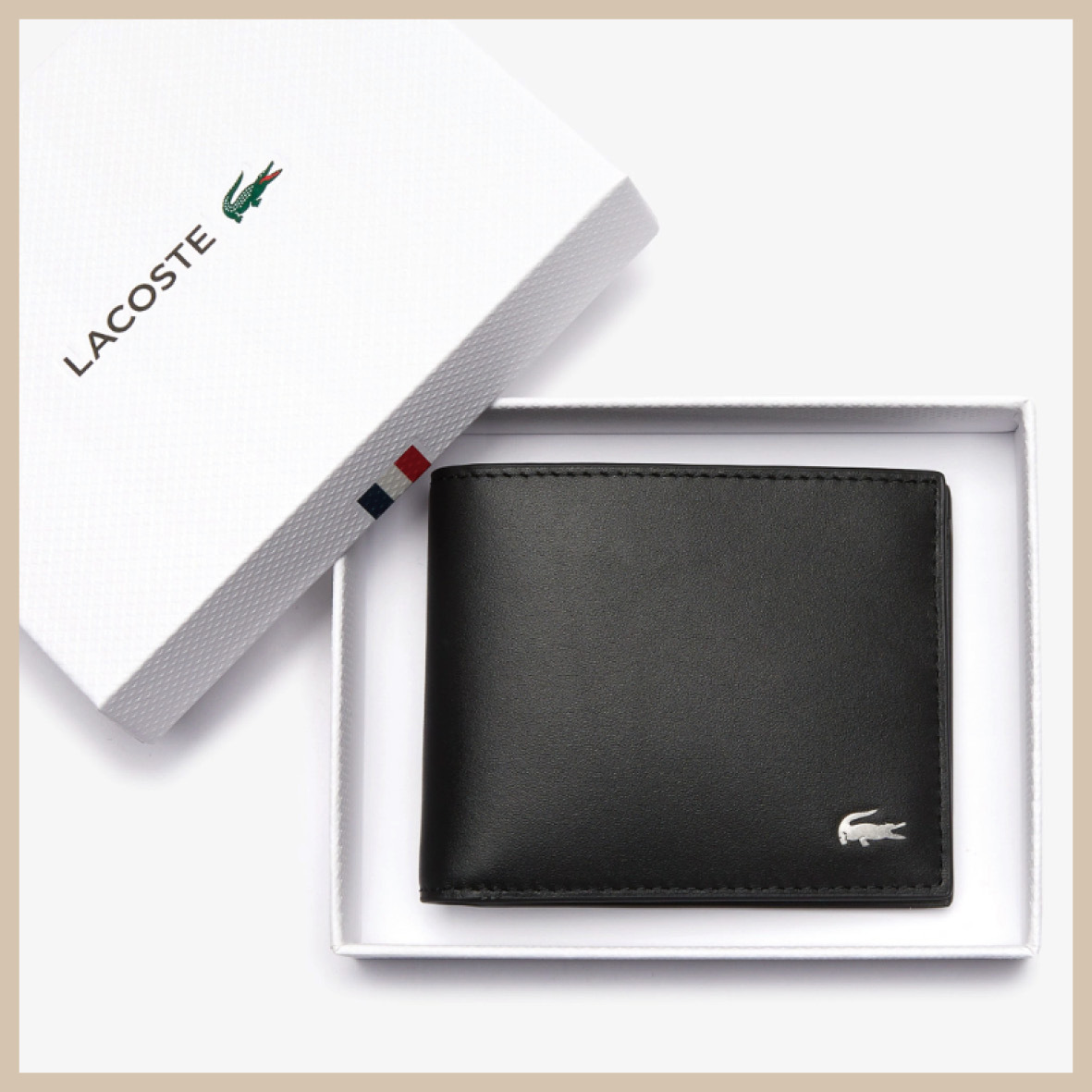 LACOSTE ● Fitzgerald Half Wallet 送料無料