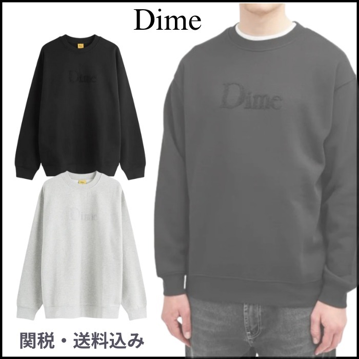 送料・関税込み【Dime】 クラッシック ロゴ スウェットシャツ