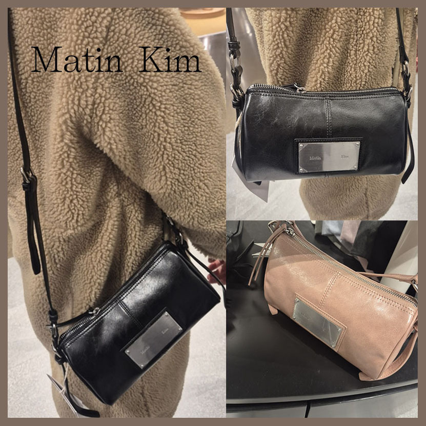 MATIN KIM】GLOSSY TWO WAY MINI BAG☆送料・関税込 (Matin Kim