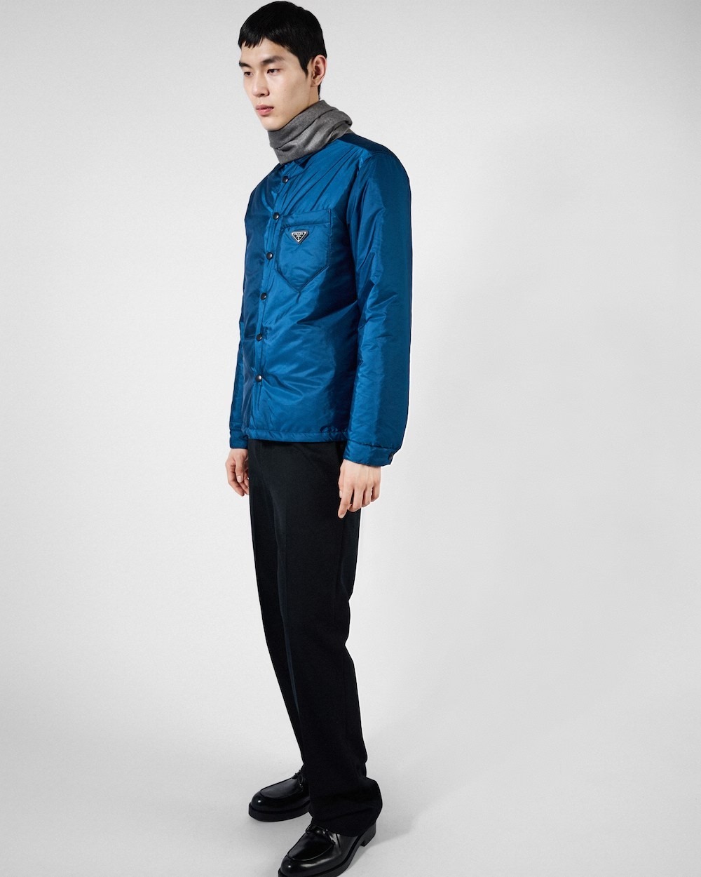 《送料無料》PRADA Light Re-Nylon shirt