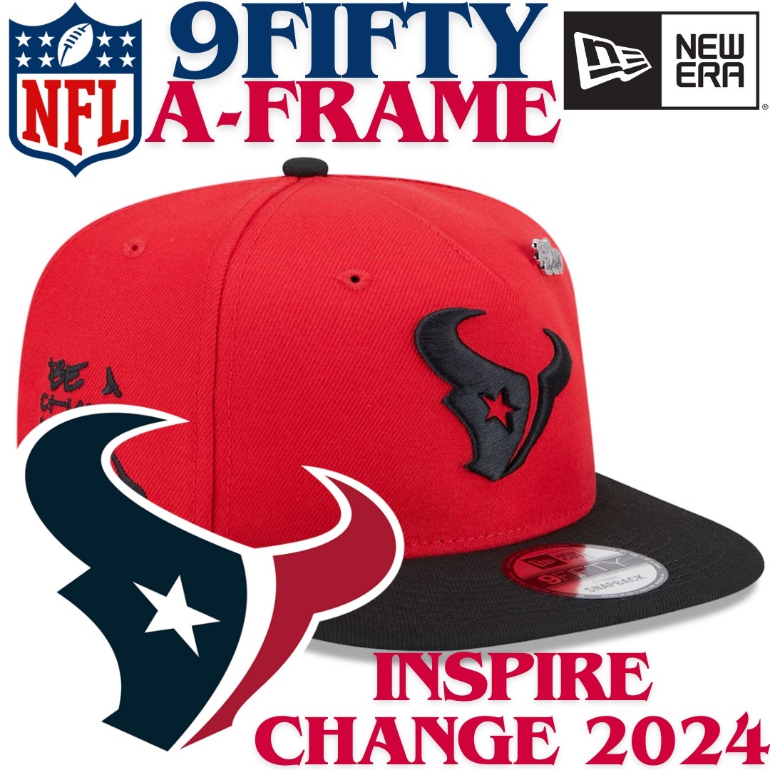 【海外限定】New Era 9FIFTY A-Frame Houston Texans Inspire