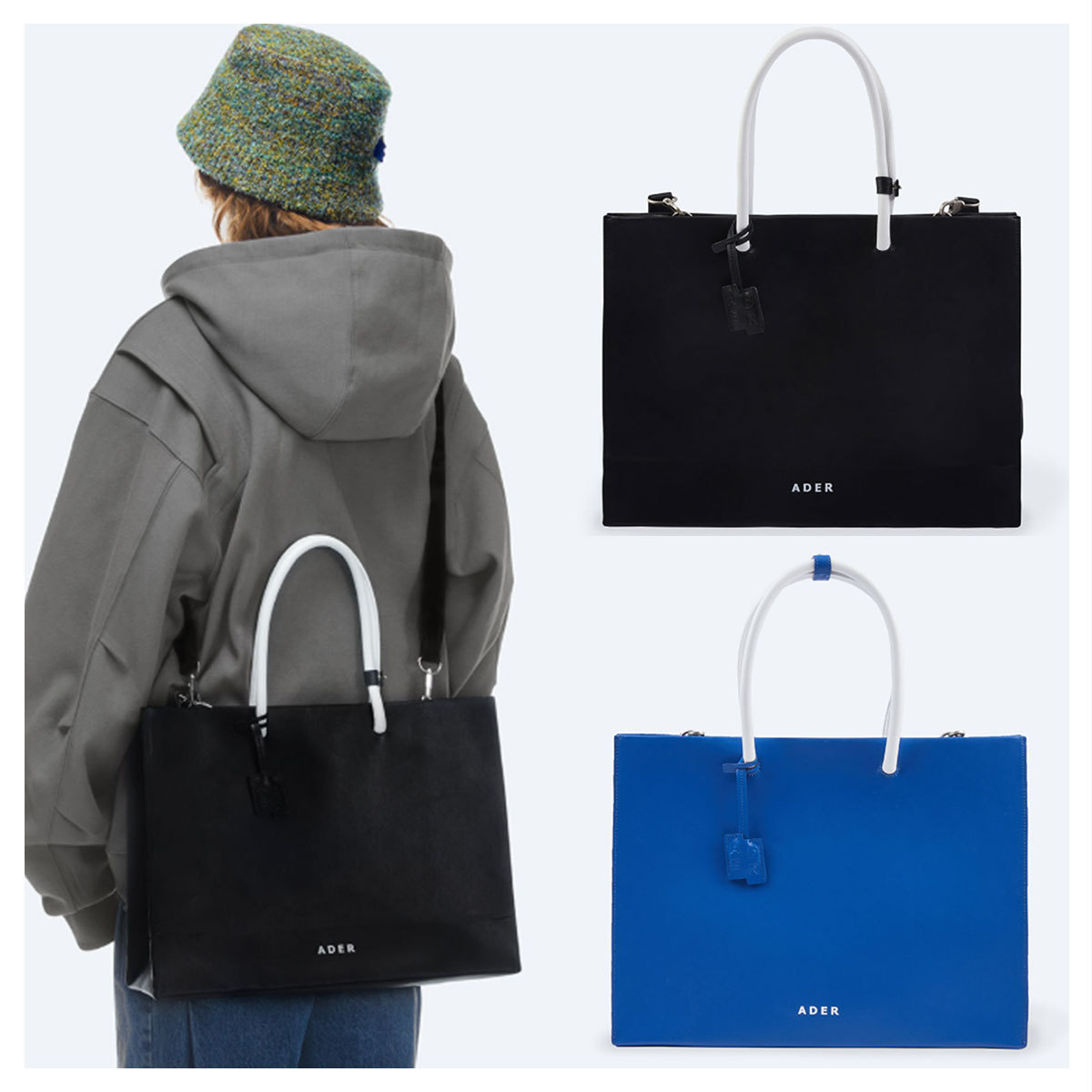 ショルダーバッグ ADER ERROR Wide shopper bag 4FT1698