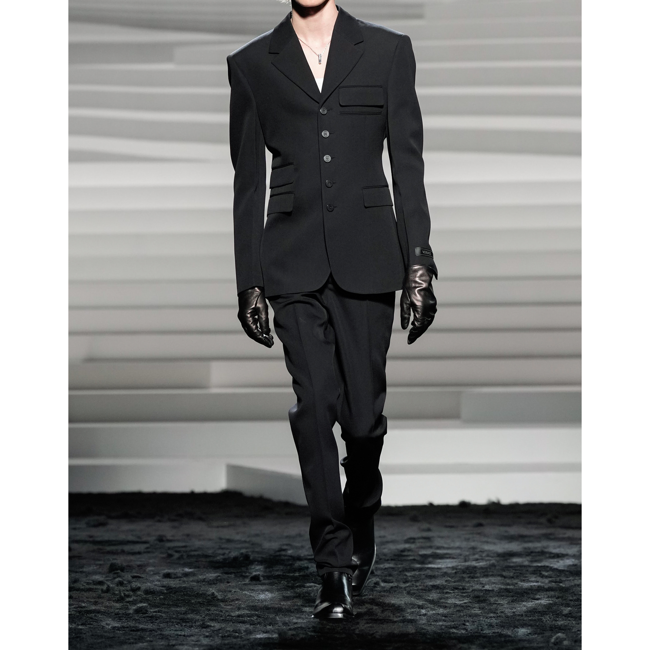 ランウェイ VERSACE 5ボタン テーラードジャケット (VERSACE