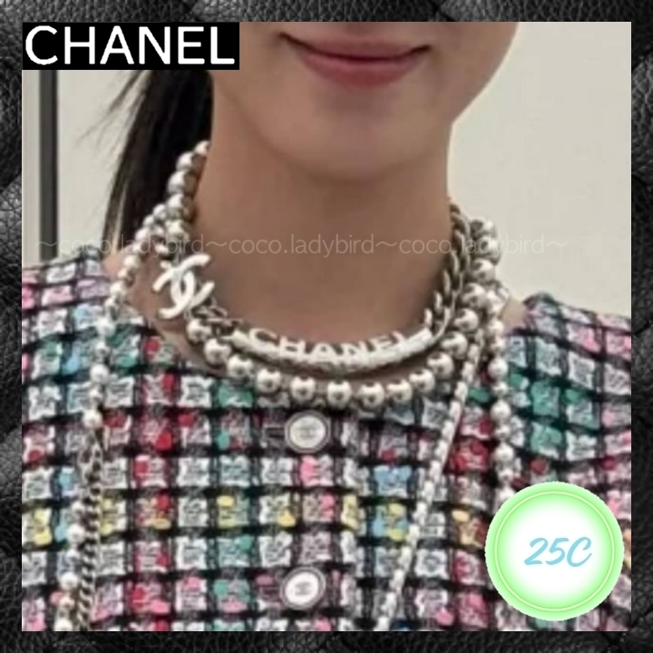☆シルバーが目を惹く！☆ CHANEL ネックレス