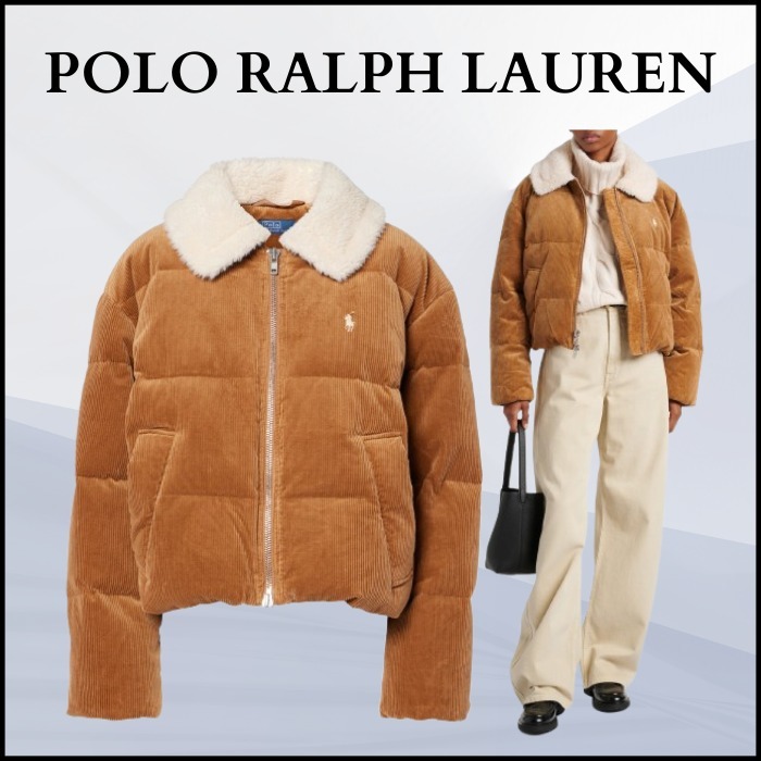 【POLO RALPH LAUREN】コットンコーデュロイ ダウンジャケット