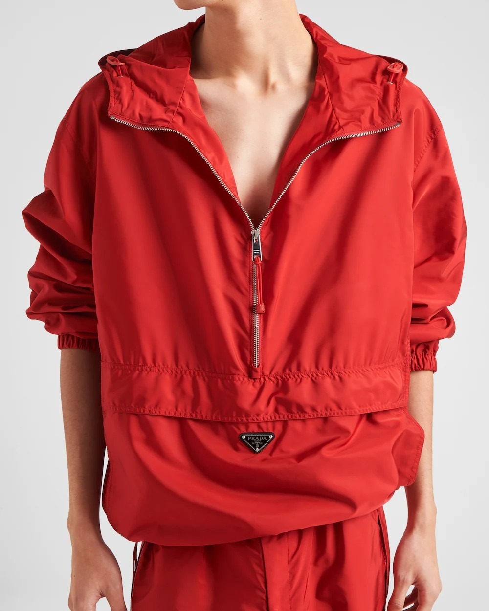 《送料無料》PRADA Re-Nylon blouson jacket