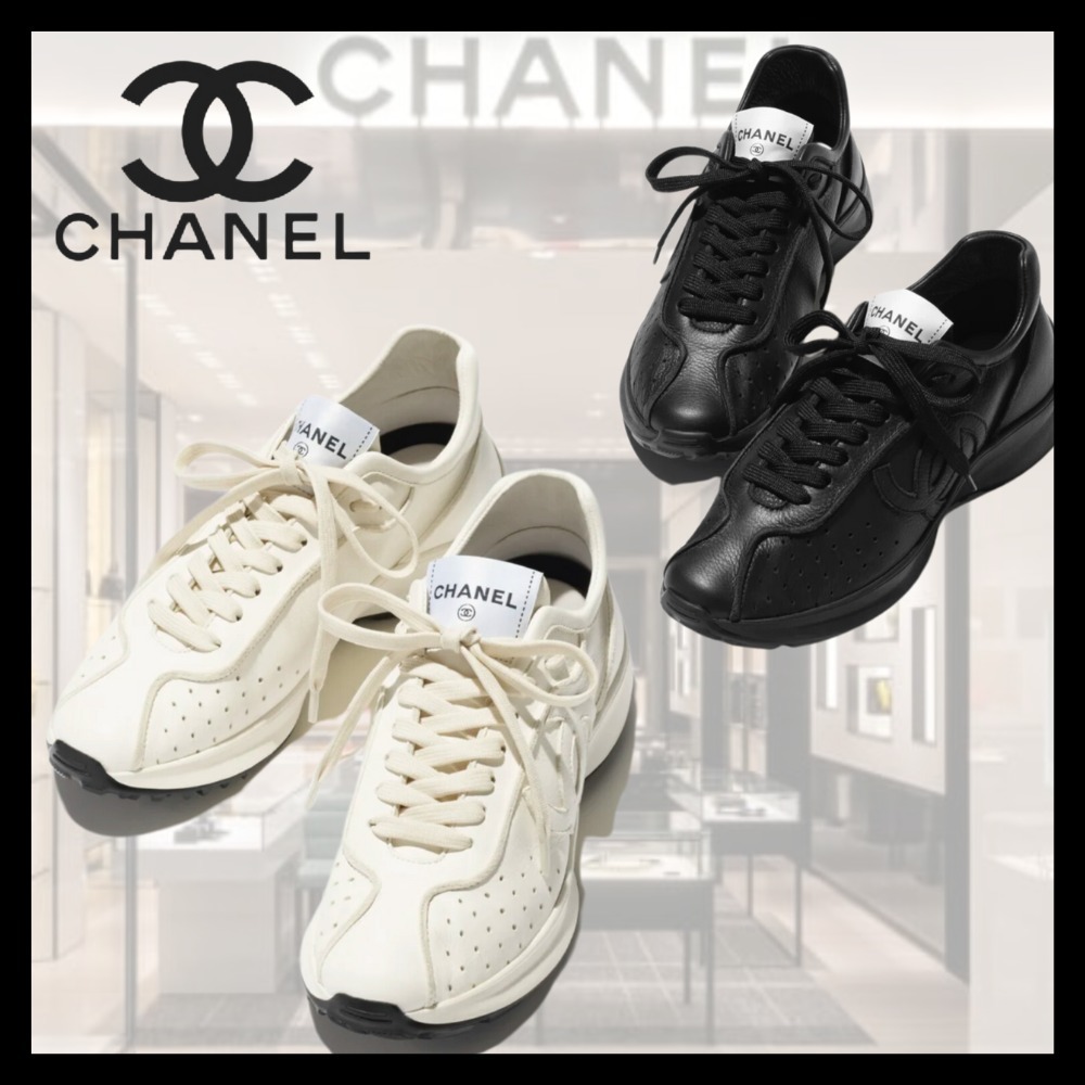 【25C最新作】CHANEL シャネル シンプル スニーカー
