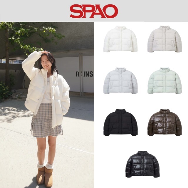 【SPAO】 BASIC PUFFER 7色 ★送料込★ 中綿ジャケット