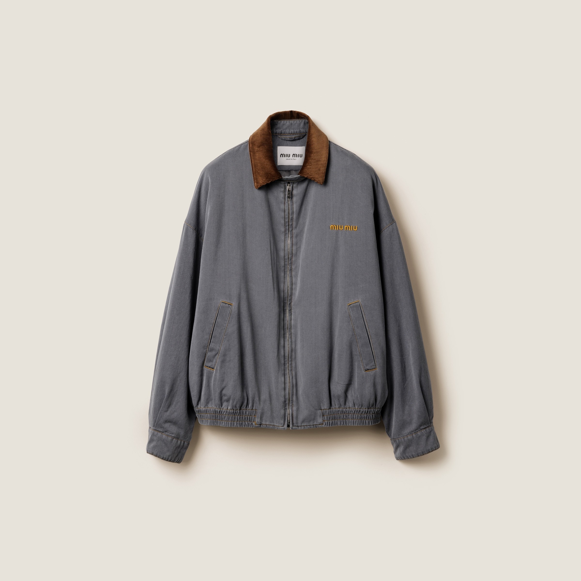 【日本入手困難】Chambray jacket with velvet collar