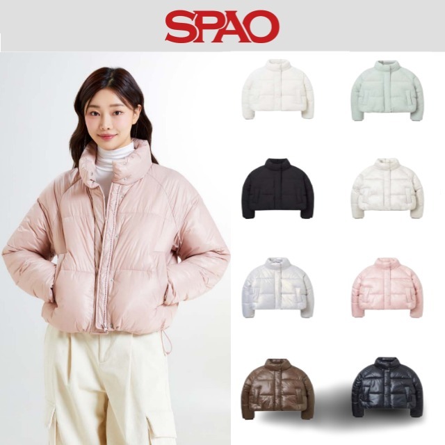 【SPAO】 PASTEL PUFFER 8色 ★送料込★ ダウンジャケット