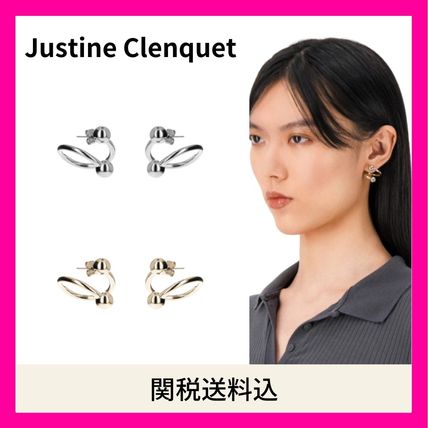 【関税込み】Justine Clenquet シルバー Rosemary ピアス 新品 Justine Clenquet ピアス