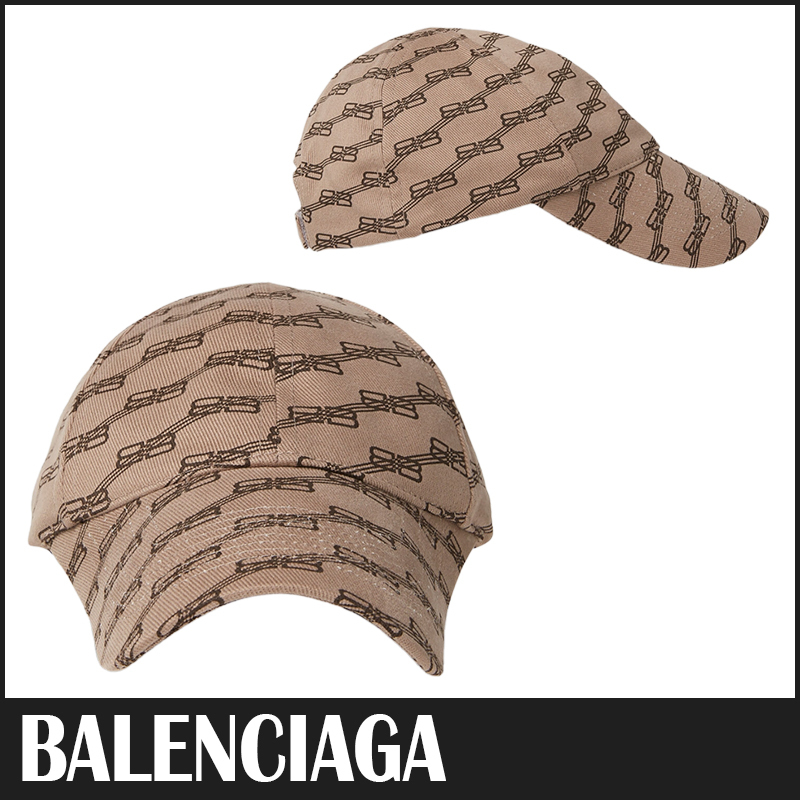 ☆送料関税込☆BALENCIAGA BBモノグラム キャップ☆超人気☆