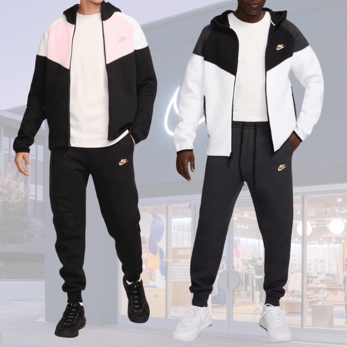 主役級【Nike ナイキ】テックフリース ウィンドランナー 全2色