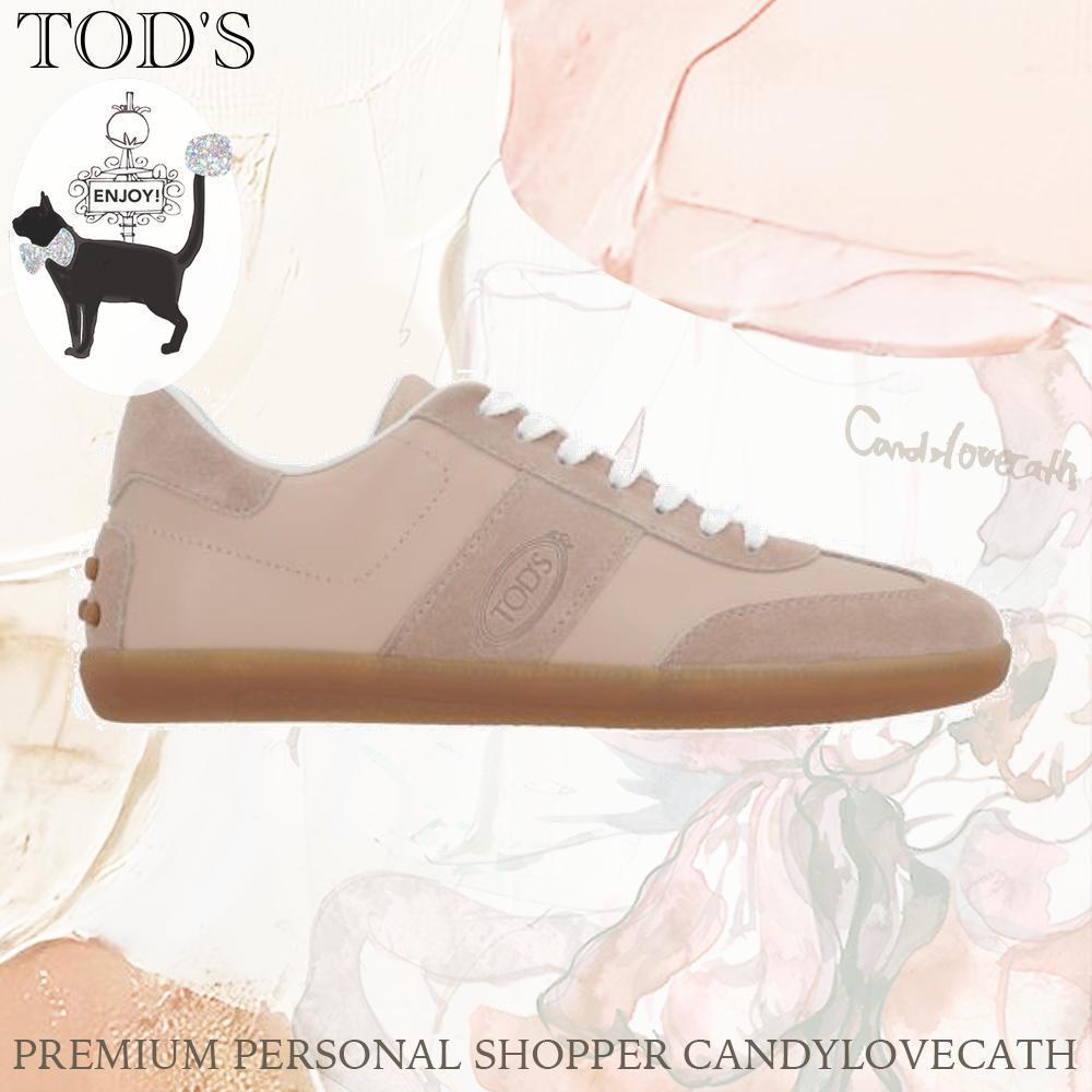 スニーカー TOD'S SMOOTH LEATHER AND SUEDE SNEAKERS