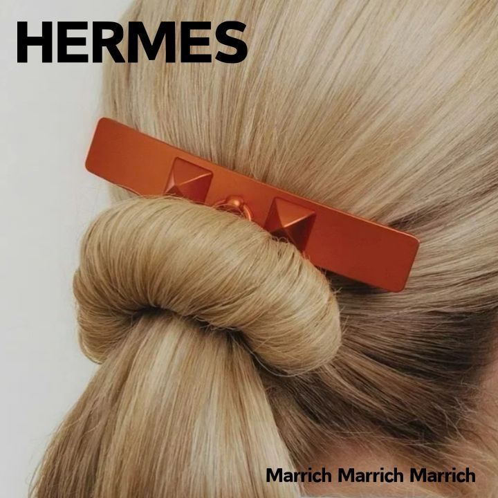 HERMES《エレガントな一品♡》バレッタ カプリス