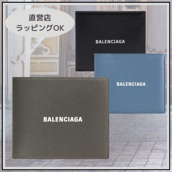 【国内発☆すぐ届く】BALENCIAGA Cash Square Folded ウォレット