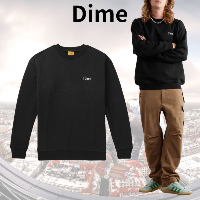 Dime☆ロゴ刺繍入り スウェット スウェット・トレーナー
