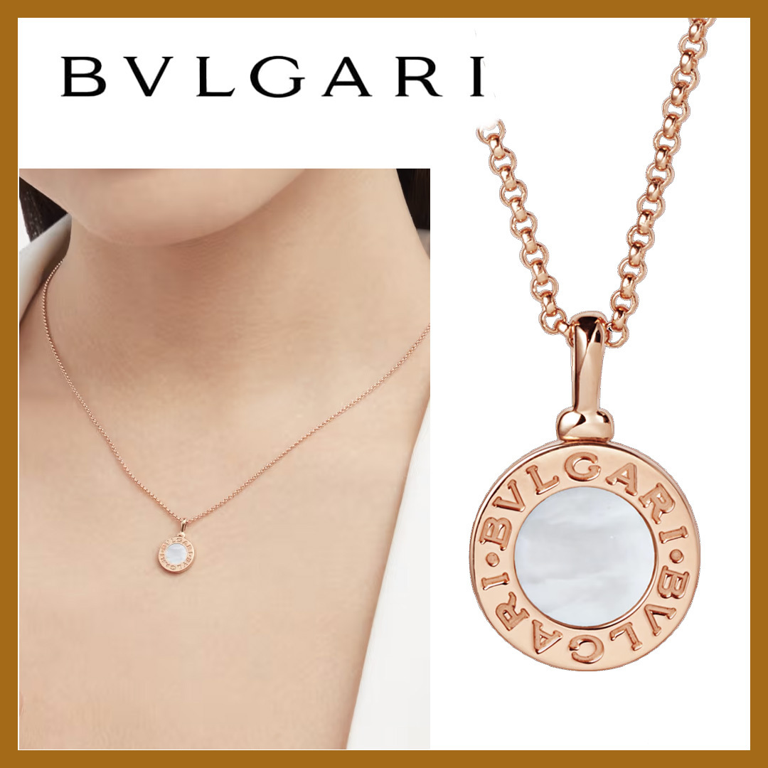 永遠に輝く美しさ*BVLGARI* ブルガリ ネックレス ロゴ刻印 *上質