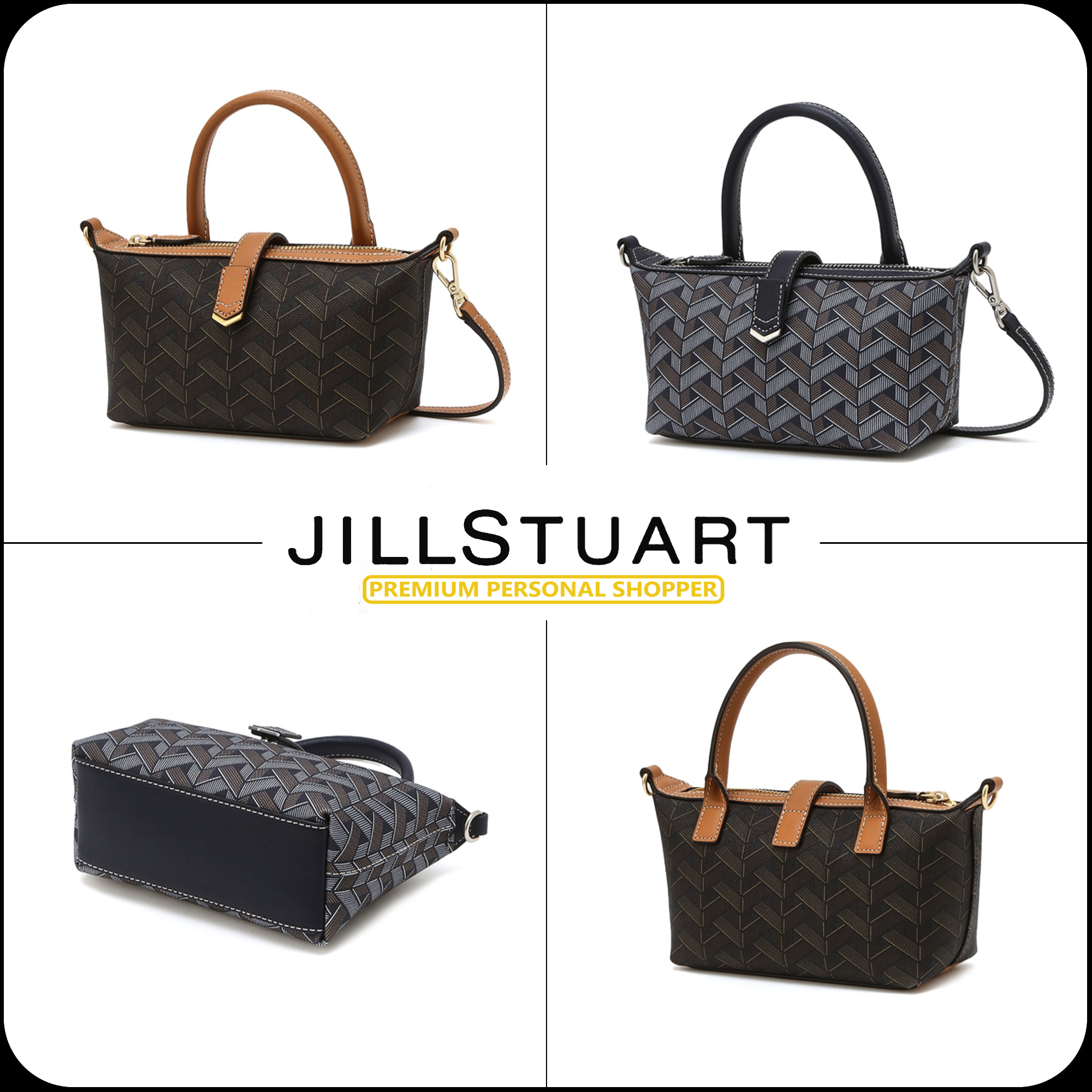 [JILLSTUART]★ROSELLA CHILLING V DECORATION POINT TOTE BAG