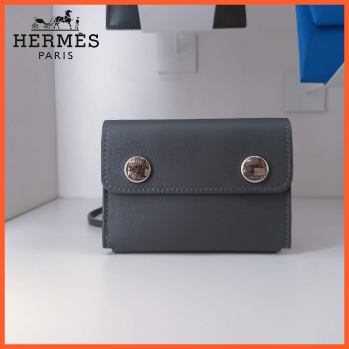 【おしゃれ】HERMES Hermesnap card holder