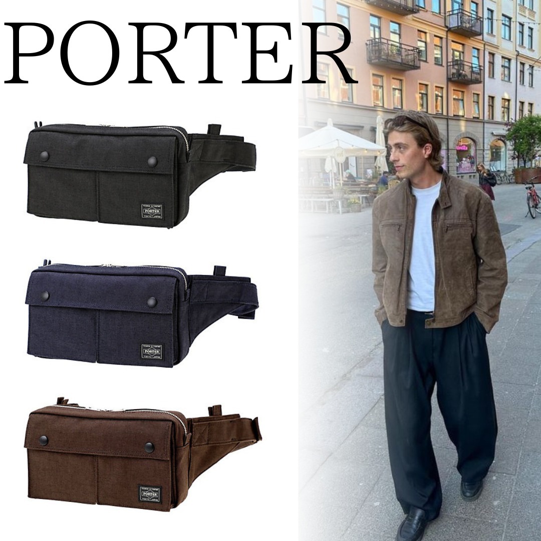 ■PORTER■ポーター SMOKY WAIST BAG