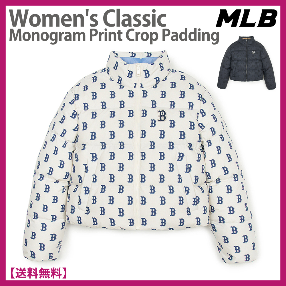 MLB Korea★W's Classic Monogram Crop Padding★クロップダウン