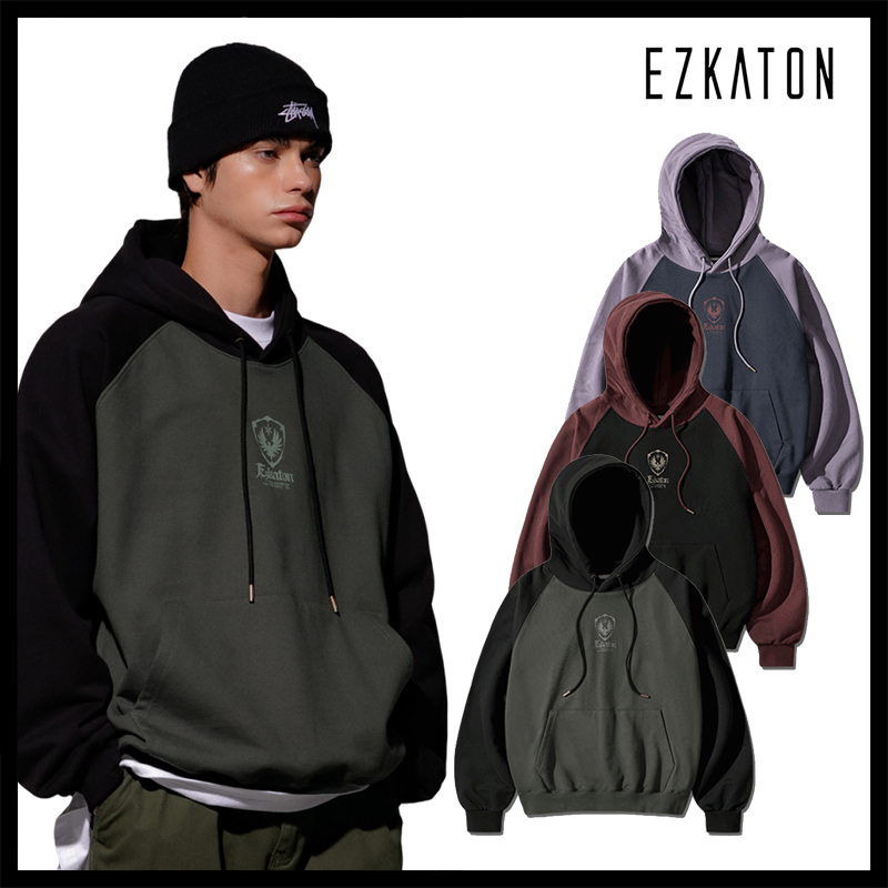 ★Ezkaton正規品★韓国★ ラグランヘビーコットンパーカー