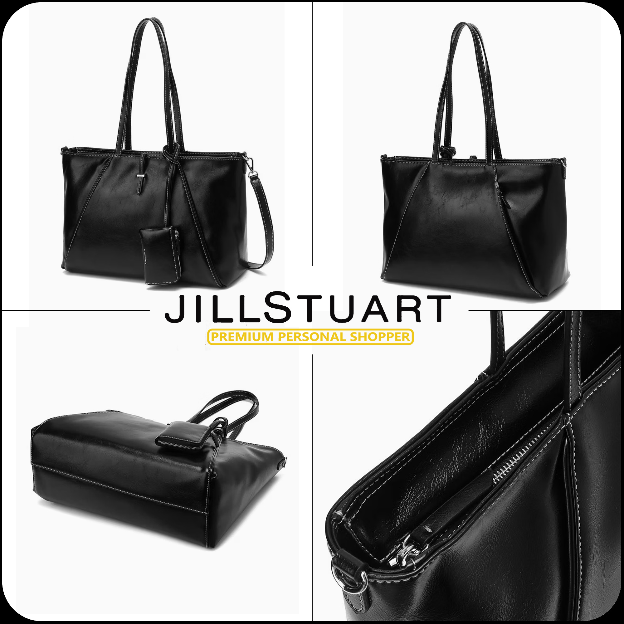 [JILLSTUART]★TOFFEE NUT JELLY STITCH POINT SHOULDER BAG