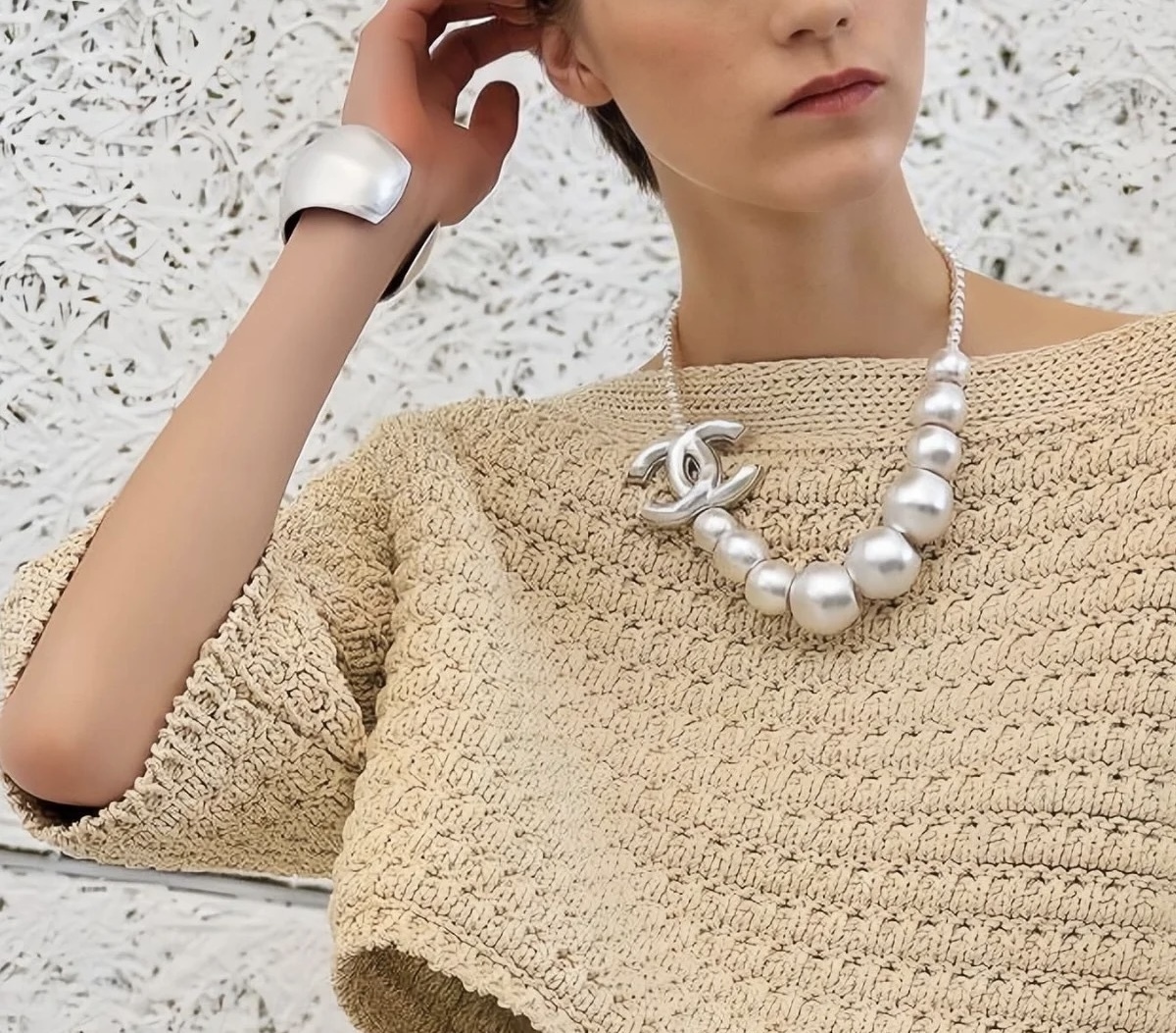 【大粒パールが上品で華やか♡】CHANEL ネックレス N07012 大粒パールのアンティーク風ネックレス | La Gatta
