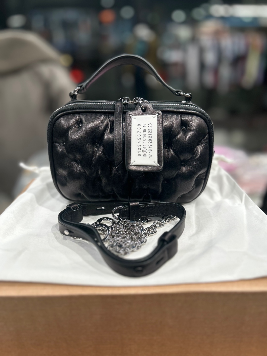 MAISON MARGIELA｜Glam Slam ハンドバッグ ミニ SB1WB0008 P6434