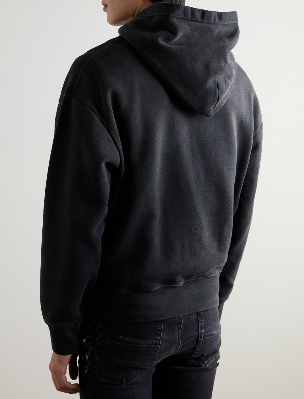 【完売必至】AMIRI ロゴ Pegasus プリント コットン パーカー AMIRI ロゴ Pegasus プリント コットン パーカー 人気