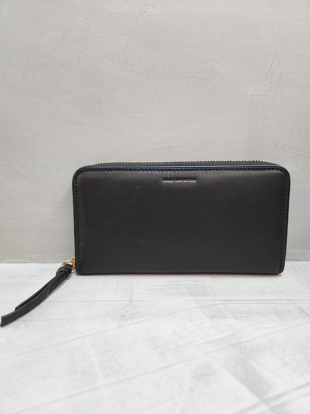 DRIES VAN NOTEN | ZIPPED LONG WALLET BLACK 長財布 UNISEX