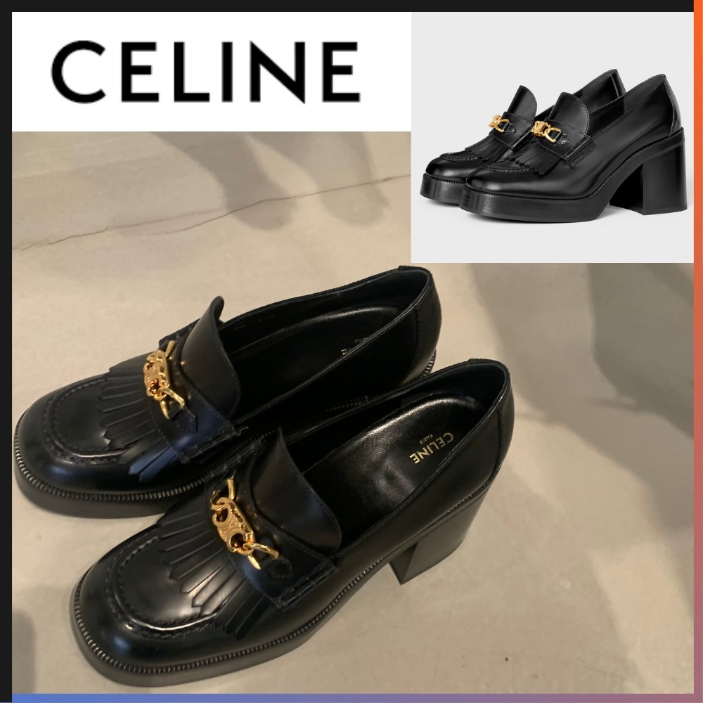 【太目ヒールで履きやすい♪】CELINE セリーヌ テス ローファー