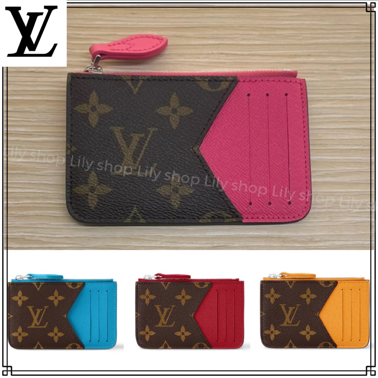 ミニバッグに入る♥【Louis Vuitton】Romy 折りたたみ財布