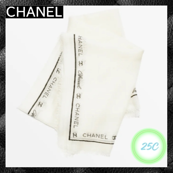 ☆シンプルで重宝！アレンジいろいろ☆ CHANEL スカーフ