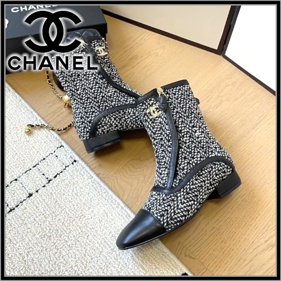 お洒落なデザイン♪【CHANEL】ブーツ