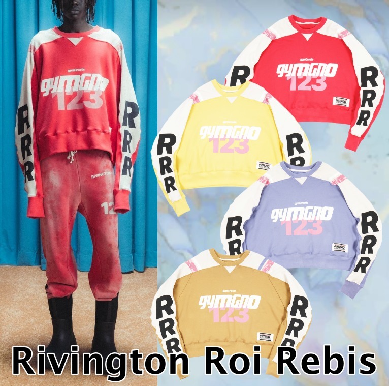 【Rivington Roi Rebis】AGAPE クルーネックスウェットシャツ