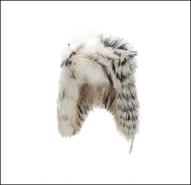 [Awesomeneeds]FUR TRAPPER HAT_White★ニューモデル