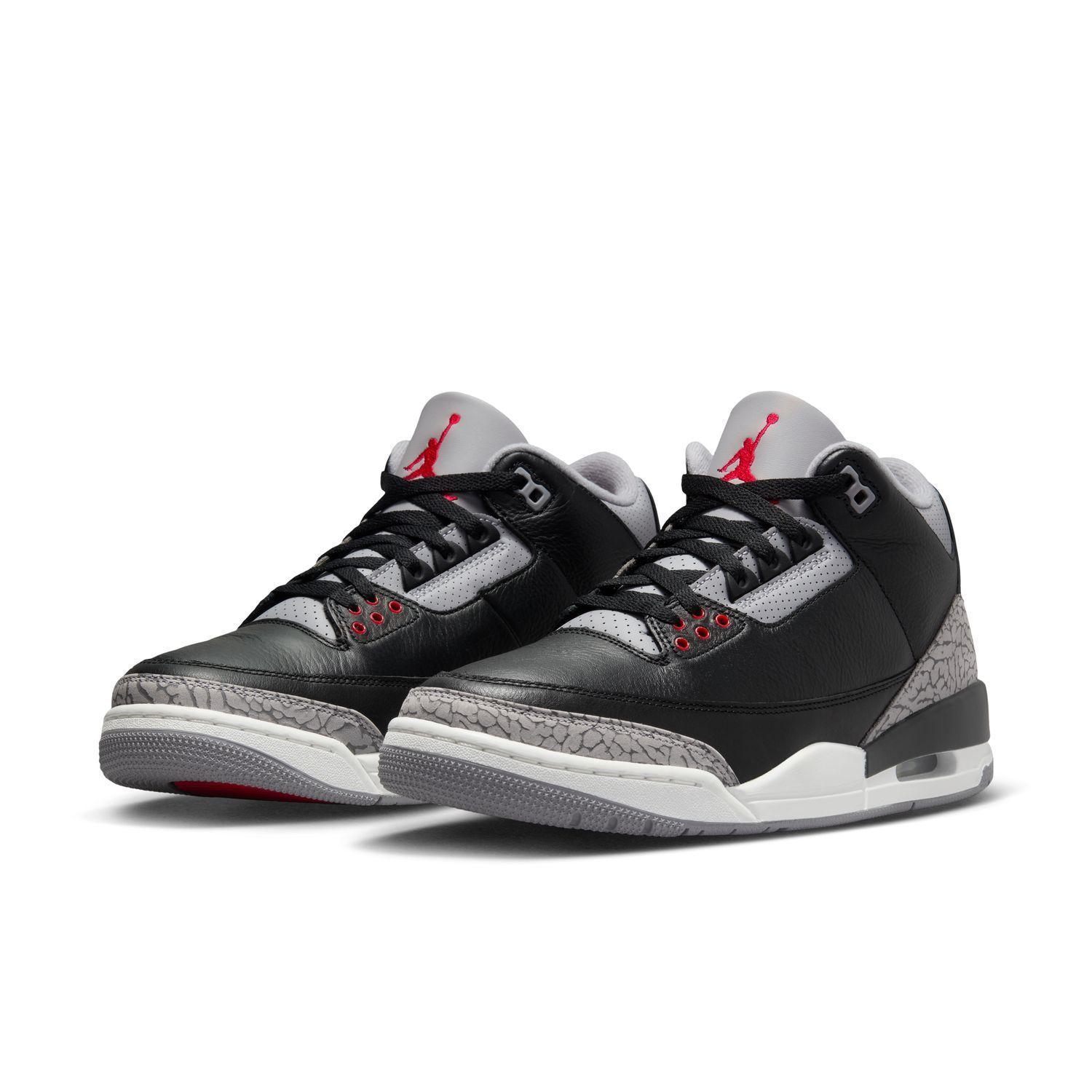国内配送 NIKE AIR JORDAN 3 RETRO BLACK CEMENT